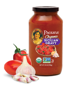 Organic Sicilian Gravy 25 Oz
