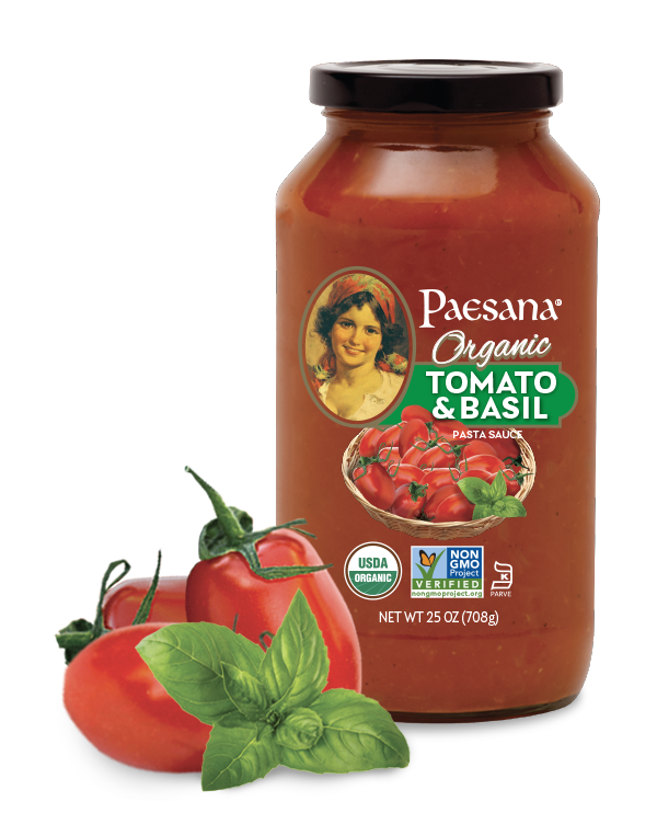 Organic Tomato & Basil 25 Oz