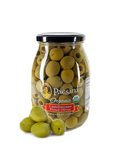 Organic Castelvetrano Pitted Olives