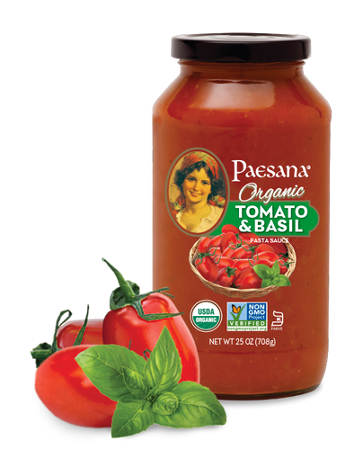 Organic Tomato & Basil 25 Oz