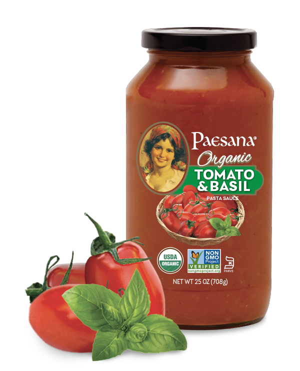 Cadia Organic Tomato Basil Pasta Sauce, 25 oz.